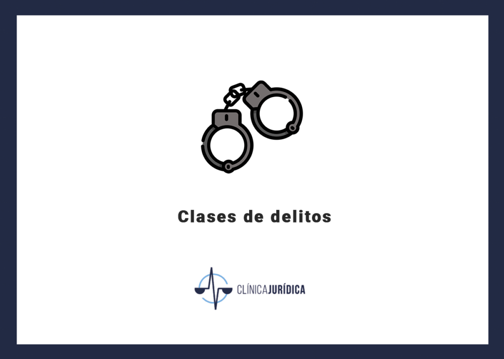 Clases de delitos