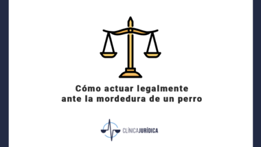 Cómo actuar legalmente ante la mordedura de un perro