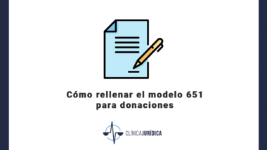 Cómo rellenar el modelo 651 para donaciones