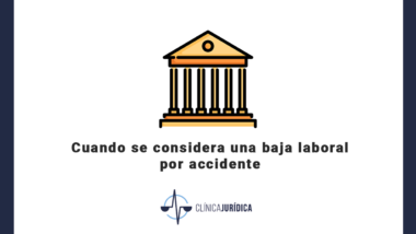 Cuando se considera una baja laboral por accidente