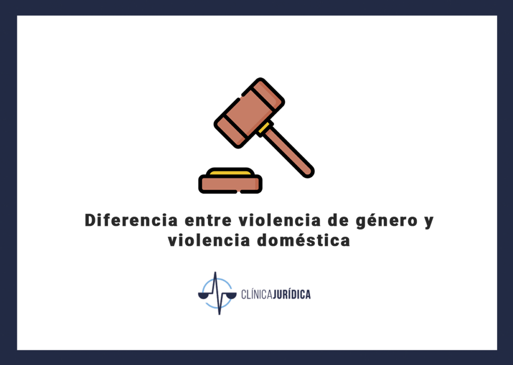 Diferencia entre violencia de género y violencia doméstica