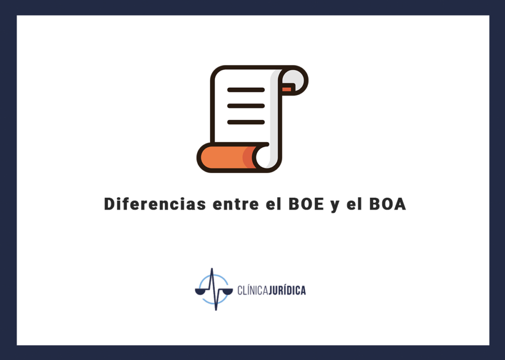Diferencias entre el BOE y el BOA