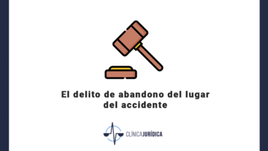 El delito de abandono del lugar del accidente