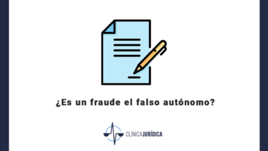 ¿Es un fraude el falso autónomo?