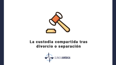 La custodia compartida tras divorcio o separación