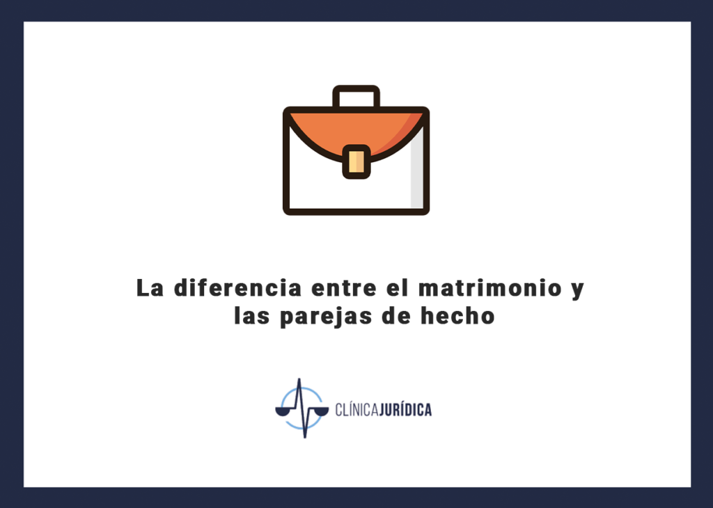 La diferencia entre el matrimonio y las parejas de hecho