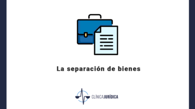 La separación de bienes