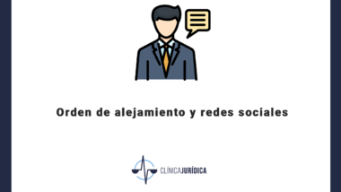 Orden alejamiento redes sociales