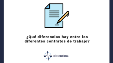¿Qué diferencias hay entre los diferentes contratos de trabajo?