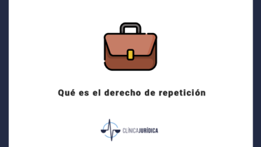 Qué es el derecho de repetición