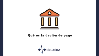 Qué es la dación de pago