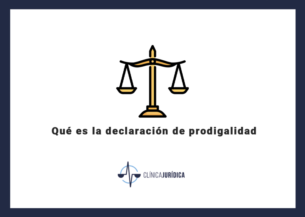 Qué es la declaración de prodigalidad