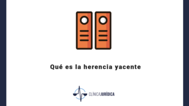 Qué es la herencia yacente