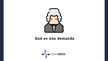 Qué es una demanda
