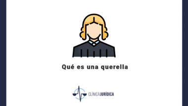 Qué es una querella