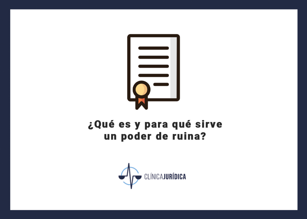 ¿Qué es y para qué sirve un poder de ruina?