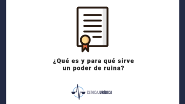 ¿Qué es y para qué sirve un poder de ruina?