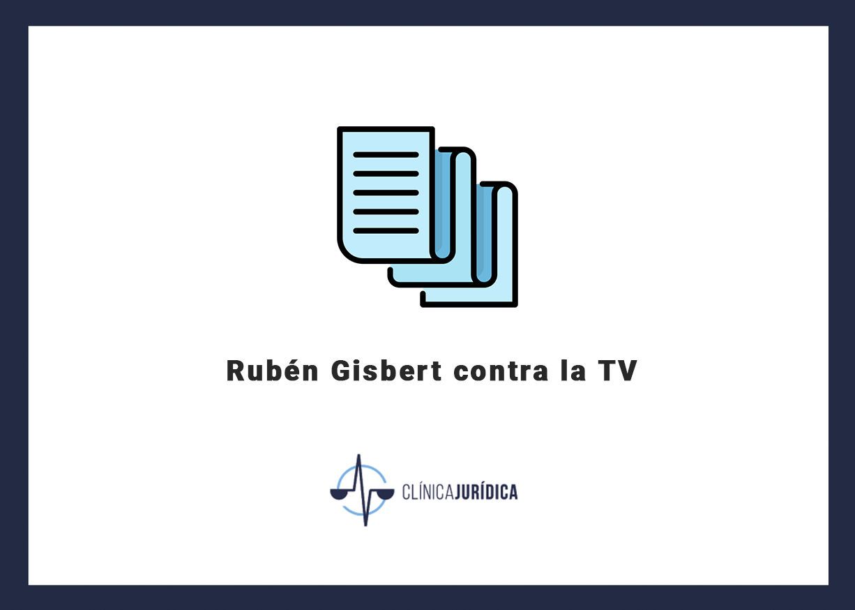 Rubén Gisbert contra la TV