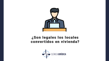 ¿Son legales los locales convertidos en vivienda?
