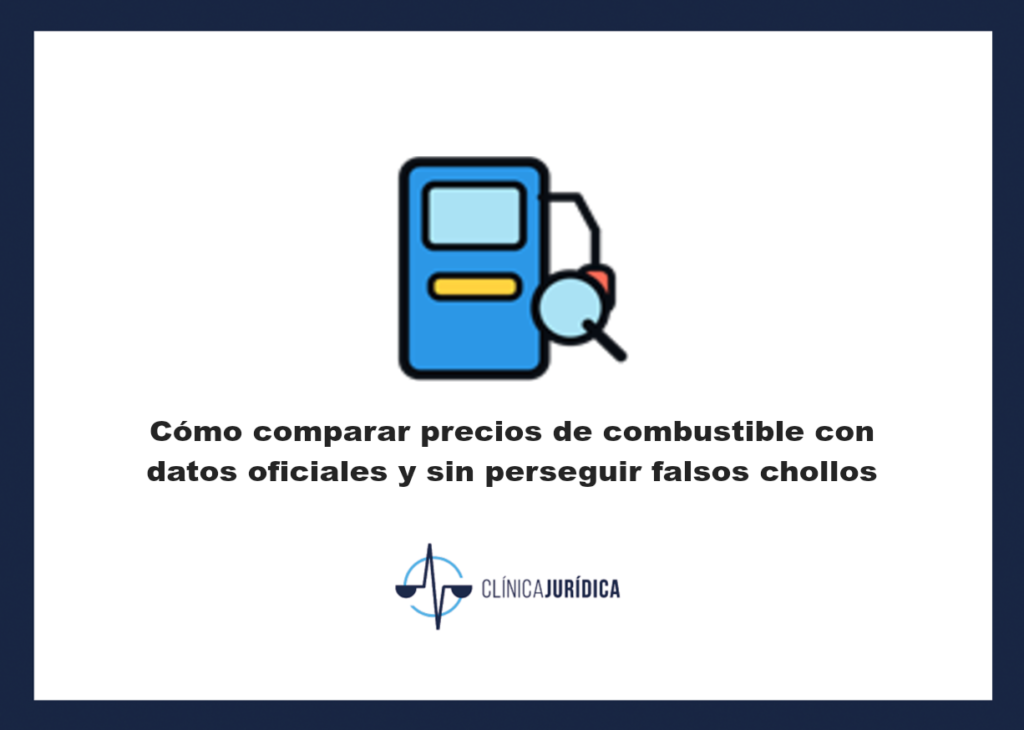 Portada: Cómo comparar precios de combustible con datos oficiales y sin perseguir falsos chollos