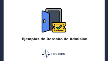 Ejemplos de Derecho de Admisión