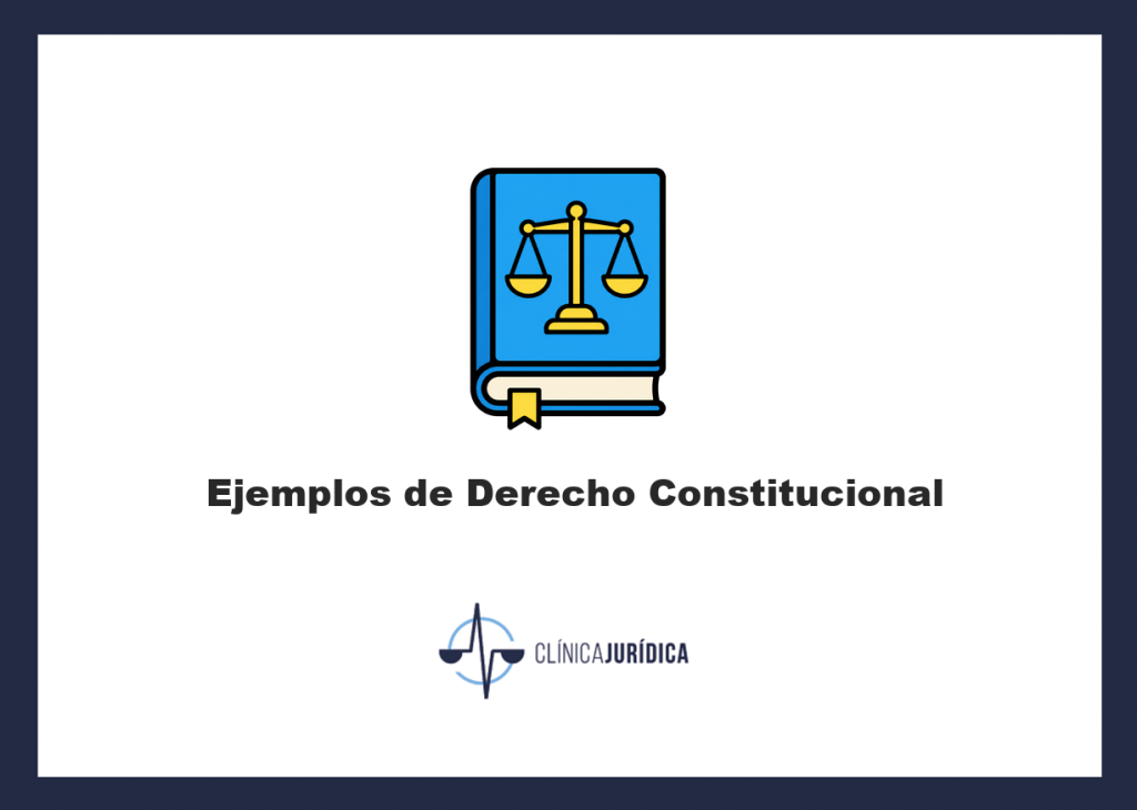 Ejemplos de Derecho Constitucional