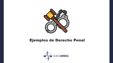 Ejemplos de Derecho Penal