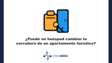 Portada: ¿Puede un huésped cambiar la cerradura de un apartamento turístico?