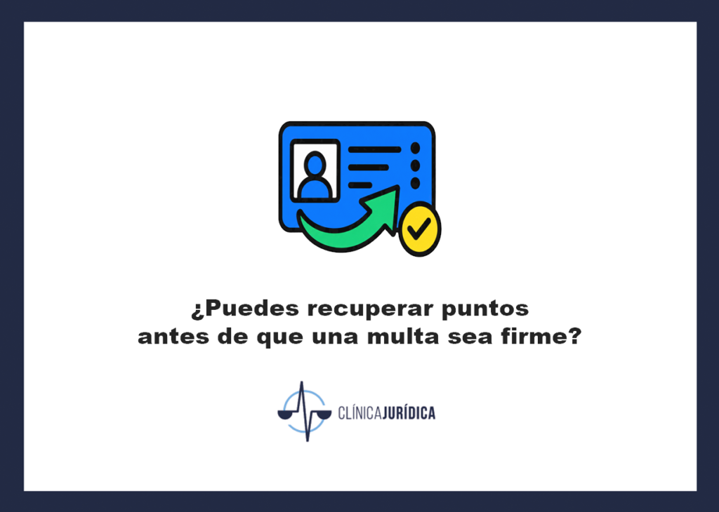 Portada: ¿Puedes recuperar puntos antes de que una multa sea firme?